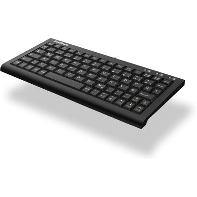 KeySonic ACK-3401U - UK Tastatur - Schwarz - USB Kabelverbindung KeySonic ACK-3401U - UK Tastatur - Schwarz - USB Kabelverbindung