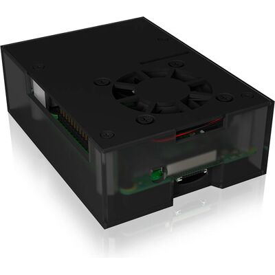 ICY BOX IB-RP108 Aluminium/Plastic Case - Raspberry Pi 4 ICY BOX IB-RP108 Aluminium/Plastic Case - Raspberry Pi 4