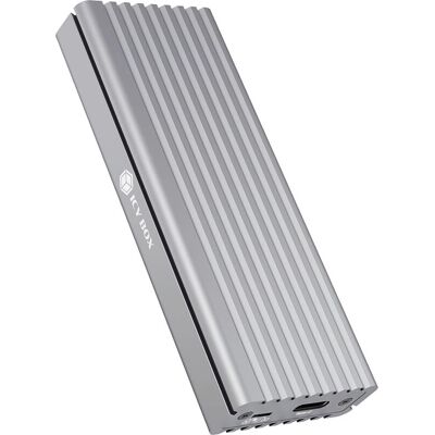 ICY BOX IB-1817MA-C31 Ασημένιο Κουτί M.2 SSD ICY BOX IB-1817MA-C31 Ασημένιο Κουτί M.2 SSD