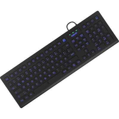 KeySonic KSK-8031INEL Wasserdichte Industrietastatur USB QWERTZ KeySonic KSK-8031INEL Wasserdichte Industrietastatur USB QWERTZ