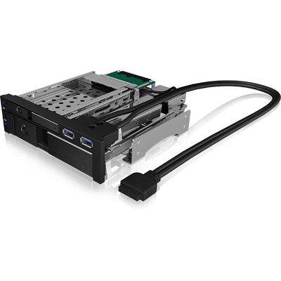 ICY BOX IB-174SSK-U 2,5/3,5 inch Opslagdrive Tray - Zwart ICY BOX IB-174SSK-U 2,5/3,5 inch Opslagdrive Tray - Zwart