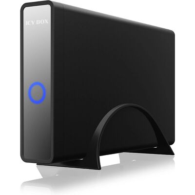 Boîtier pour disque dur Icy Box IB-382H-C31 - Noir - Supporte 2,5/3,5" Boîtier pour disque dur Icy Box IB-382H-C31 - Noir - Supporte 2,5/3,5"