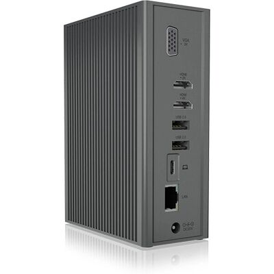 RaidSonic IB-DK2262AC Station d'accueil - Affichage triple, USB-C - Publicité RaidSonic IB-DK2262AC Station d'accueil - Affichage triple, USB-C - Publicité