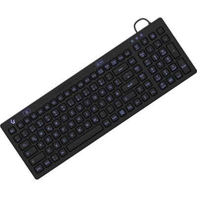 KeySonic KSK-6031INEL Wasserdichte Industrietastatur USB - Schwarz KeySonic KSK-6031INEL Wasserdichte Industrietastatur USB - Schwarz