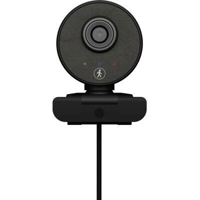Webcam Icy Box IB-CAM501-HD - Full HD, Suivi AI, Microphone - Publicité Webcam Icy Box IB-CAM501-HD - Full HD, Suivi AI, Microphone - Publicité