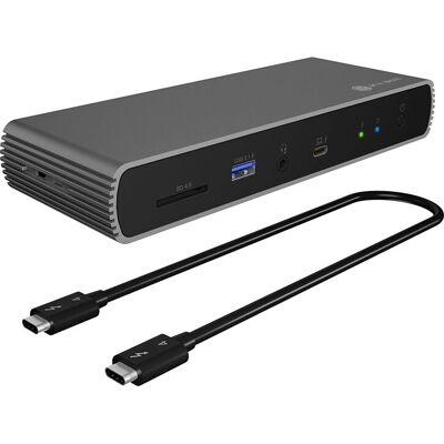 ICY BOX IB-DK8801-TB4 Thunderbolt 4 Dockingstation - Mehrfachanzeige ICY BOX IB-DK8801-TB4 Thunderbolt 4 Dockingstation - Mehrfachanzeige