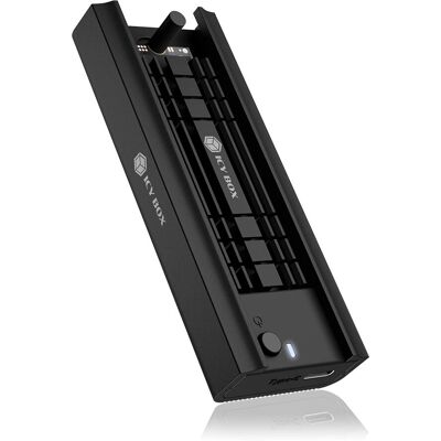 Carcasă SSD ICY BOX IB-180MC-C31 - Negru - M.2 - Suportă NVMe & SATA - Până la 2TB Carcasă SSD ICY BOX IB-180MC-C31 - Negru - M.2 - Suportă NVMe & SATA - Până la 2TB