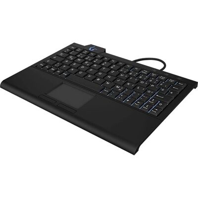 KeySonic KSK-3210ELU - Tastatur - Schwarz - USB - QWERTZ - Zuhause KeySonic KSK-3210ELU - Tastatur - Schwarz - USB - QWERTZ - Zuhause