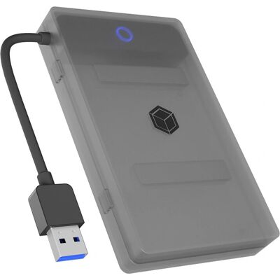 Obudowa IB-AC603b-U3 USB 3.2 HDD/SSD Antracyt Obudowa IB-AC603b-U3 USB 3.2 HDD/SSD Antracyt