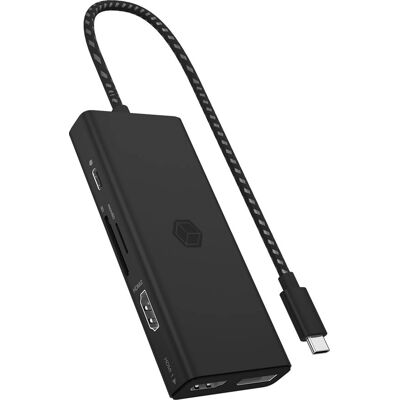 ICY BOX IB-DK4011-CPD Dockingstation - USB-C, 3 Monitore, 4K ICY BOX IB-DK4011-CPD Dockingstation - USB-C, 3 Monitore, 4K