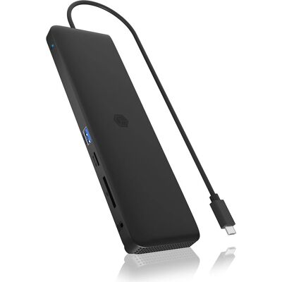 ICY BOX IB-DK2116-C Dockingstation - Schwarz - USB-C Vielseitigkeit ICY BOX IB-DK2116-C Dockingstation - Schwarz - USB-C Vielseitigkeit