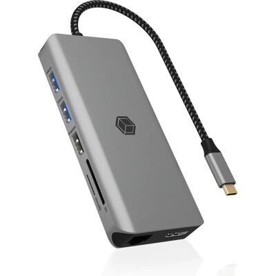 ICY BOX IB-DK4061-CPD - Dockingstation - USB-C - 2X HDMI - 100W Power ICY BOX IB-DK4061-CPD - Dockingstation - USB-C - 2X HDMI - 100W Power