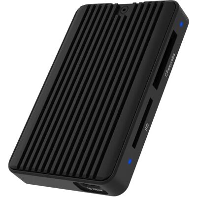 Icy Box IB-CR504-C31 Speicherkarte-Adapter - USB-C & Thunderbolt - Schwarz Icy Box IB-CR504-C31 Speicherkarte-Adapter - USB-C & Thunderbolt - Schwarz
