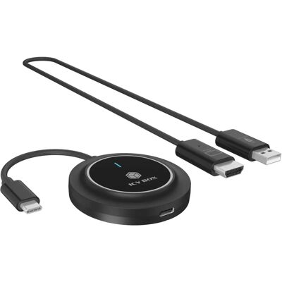 ICY BOX - IB-WL101 - HDMI/USB-C - Présentation sans fil ICY BOX - IB-WL101 - HDMI/USB-C - Présentation sans fil