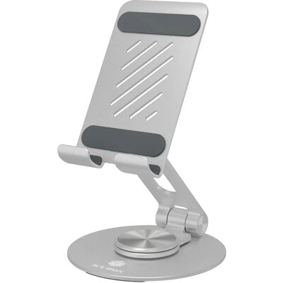 ICY BOX IB-TH201-R Smartphone & Tablet Houder - 360° Draaiing ICY BOX IB-TH201-R Smartphone & Tablet Houder - 360° Draaiing