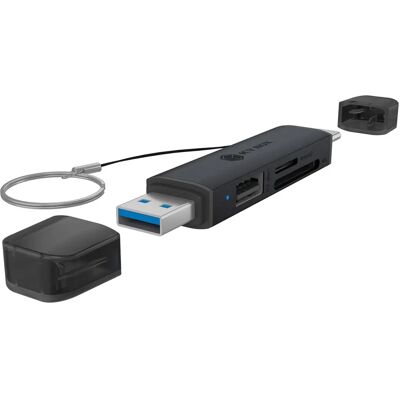 ICY BOX IB-CR203-CU3 Kartenleser - USB 3.2 Gen 1 - Schwarz ICY BOX IB-CR203-CU3 Kartenleser - USB 3.2 Gen 1 - Schwarz