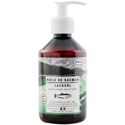 Huile de Saumon Bubimex pour Chiens et Chats - 250ml - Publicité Huile de Saumon Bubimex pour Chiens et Chats - 250ml - Publicité