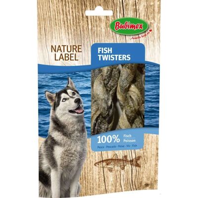 Bubimex Fish Twisters 60g - Friandises pour chiens - Publicité Bubimex Fish Twisters 60g - Friandises pour chiens - Publicité