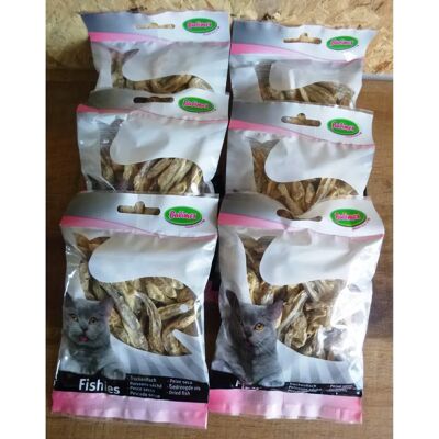Fishies Gedroogde Vis 50g - Huisdiervoeding Fishies Gedroogde Vis 50g - Huisdiervoeding