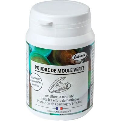 Bubimex Groene mosselpulver - 60g Voedingssupplement Bubimex Groene mosselpulver - 60g Voedingssupplement