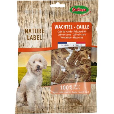 Friandises de caille Bubimex - Viande fraîche - 150g - Publicité Friandises de caille Bubimex - Viande fraîche - 150g - Publicité