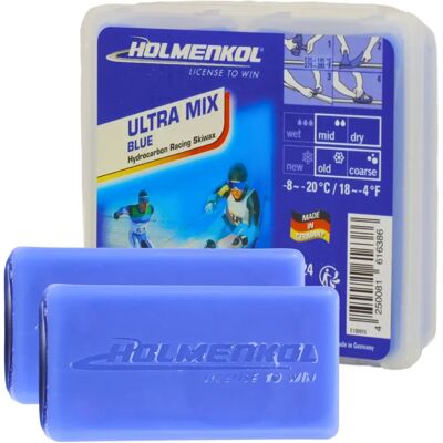 Holmenkol Ultramix Wachs Blau - Ski Wachs - -8°C bis -20°C Holmenkol Ultramix Wachs Blau - Ski Wachs - -8°C bis -20°C