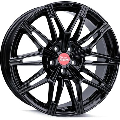 MAM Wheels B3 Sort Malet 8.5x19 ET 30 - Alu Hjul MAM Wheels B3 Sort Malet 8.5x19 ET 30 - Alu Hjul