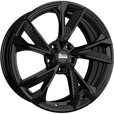 MAM Wheels RS6 Black Painted 8x18 ET 35 - Wheel MAM Wheels RS6 Black Painted 8x18 ET 35 - Wheel