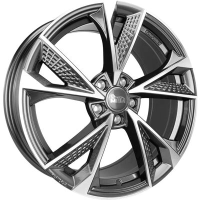 MAM Wheels Rs6 Palladium Front Polish - Alufelge - Grau MAM Wheels Rs6 Palladium Front Polish - Alufelge - Grau