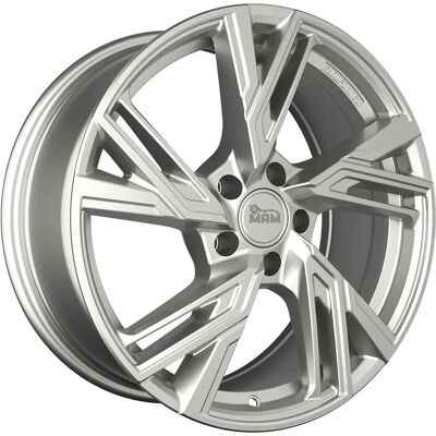 MAM Wheels Rs5 Silber Aluminiumrad - 8x18 ET 35 5/120 MAM Wheels Rs5 Silber Aluminiumrad - 8x18 ET 35 5/120