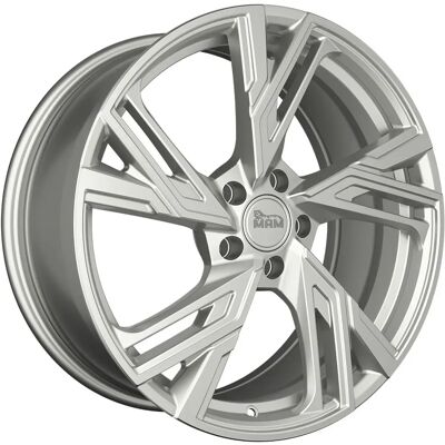 MAM Wheels Rs5 Silber Lackiert 7.5x17 - Rad MAM Wheels Rs5 Silber Lackiert 7.5x17 - Rad