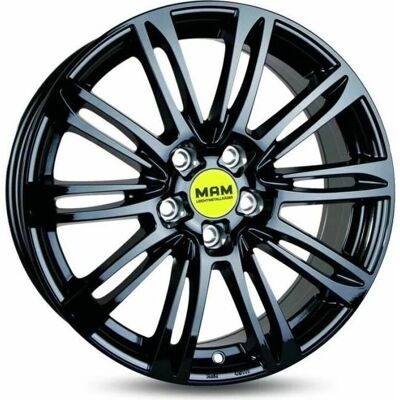 MAM Wheels A4 Schwarz lackiert 7x16 ET 38 - Alufelge MAM Wheels A4 Schwarz lackiert 7x16 ET 38 - Alufelge