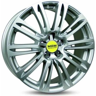 MAM Wheels A4 Silber Lackiert 7x16 ET 38 - Alufelge MAM Wheels A4 Silber Lackiert 7x16 ET 38 - Alufelge