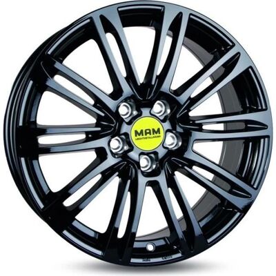 MAM Wheels A4 Schwarz Lackiert 8x18 ET 50 - Rad MAM Wheels A4 Schwarz Lackiert 8x18 ET 50 - Rad