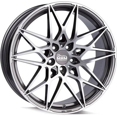 MAM Wheels B2 8x18 ET 35 - Alufelge - Grau MAM Wheels B2 8x18 ET 35 - Alufelge - Grau