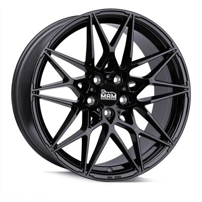 MAM Wheels B2 Schwarz Lackiert 8.5x20 ET 35 Alufelge - Alle Typen MAM Wheels B2 Schwarz Lackiert 8.5x20 ET 35 Alufelge - Alle Typen