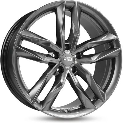 MAM Wheels Rs3 Palladium Painted 8.5x20 ET 45 5/112 - Alufelge MAM Wheels Rs3 Palladium Painted 8.5x20 ET 45 5/112 - Alufelge
