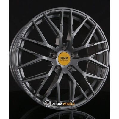 MAM Wheels Rs4 Palladium Painted 8.5x19 ET 45 - Alufelge MAM Wheels Rs4 Palladium Painted 8.5x19 ET 45 - Alufelge