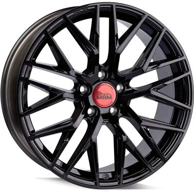 MAM Wheels Rs4 Schwarz Lackiert 8x18 ET 30 Alufelge MAM Wheels Rs4 Schwarz Lackiert 8x18 ET 30 Alufelge