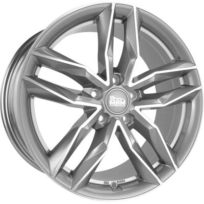 MAM Wheels Rs3 Palladium Alufelge - Grau - 8.5x20 - Sportliche Eleganz MAM Wheels Rs3 Palladium Alufelge - Grau - 8.5x20 - Sportliche Eleganz