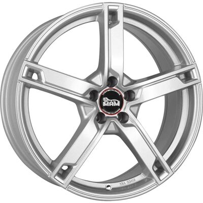 MAM Wheels W4 Silber Lackiert 7x17 ET 40 - Alufelge MAM Wheels W4 Silber Lackiert 7x17 ET 40 - Alufelge