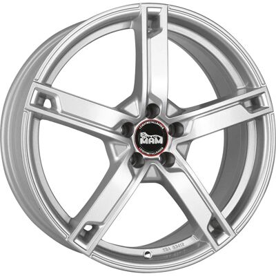 MAM Wheels W4 Silber Lackiert 7x17 ET 35 - Alufelge MAM Wheels W4 Silber Lackiert 7x17 ET 35 - Alufelge