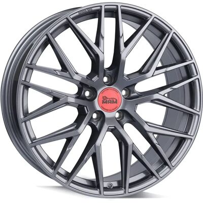 MAM Wheels Rs4 Palladium Painted 7.5x17 ET 35 - Alu Felge MAM Wheels Rs4 Palladium Painted 7.5x17 ET 35 - Alu Felge