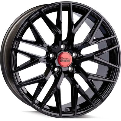 MAM Wheels Rs4 Schwarze Leichtmetallfelge - Sportlich 7.5x17 MAM Wheels Rs4 Schwarze Leichtmetallfelge - Sportlich 7.5x17
