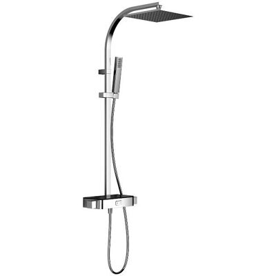 HSK RS 500 Dusch-Set - Thermostat mit Kopfbrause, eckig, 25x25 cm HSK RS 500 Dusch-Set - Thermostat mit Kopfbrause, eckig, 25x25 cm