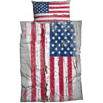 Casatex Sterne & Streifen Bettwäsche mit Flagge Casatex Sterne & Streifen Bettwäsche mit Flagge