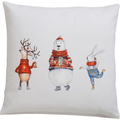 CASATEX Funny animals Kissenhüllen - 40x40cm - 2er-Set CASATEX Funny animals Kissenhüllen - 40x40cm - 2er-Set