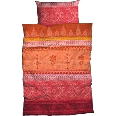 Casatex Indi Orange Satin Bettwäsche - Bettwäsche Casatex Indi Orange Satin Bettwäsche - Bettwäsche