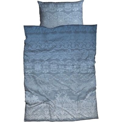 Casatex Demir - Satin Blaue Bettwäsche - 2-Tlg. Set Casatex Demir - Satin Blaue Bettwäsche - 2-Tlg. Set