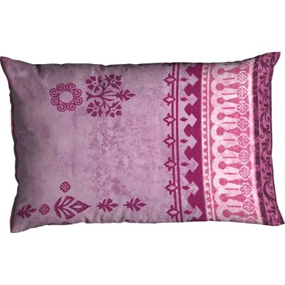 CASATEX Indi Lila Muster Kissenbezug - Biber, 40x80cm CASATEX Indi Lila Muster Kissenbezug - Biber, 40x80cm